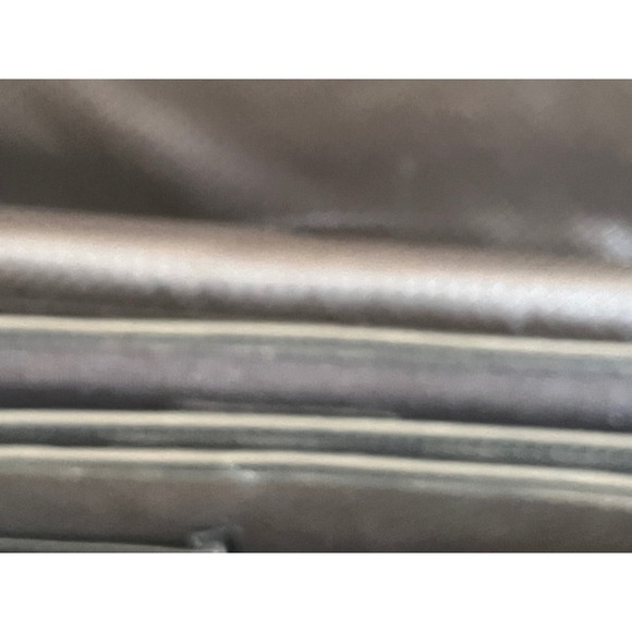 Mcklein Black Leather Briefcase Business Laptop Bag with Silver Lock and Zipper - Picture 5 of 5